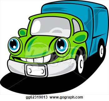 350x324 Clip Art Delivery Van And Road Cliparts