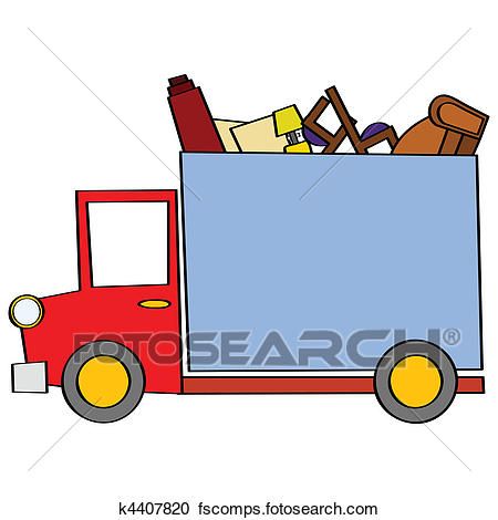 450x470 Cool Moving Truck Clip Art