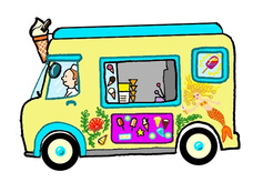 228x164 Ice Cream Van Clipart Seaside Clipart Ice Cream Van 570843