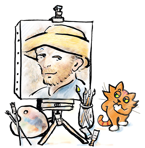 500x508 Quizicat Questions Van Gogh