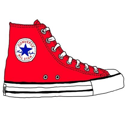 420x420 Best Shoes Converse Illustrations Images On Art