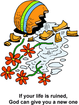 303x400 Broken Clip Art Image Broken Flower Vase If Your Life Is Ruined