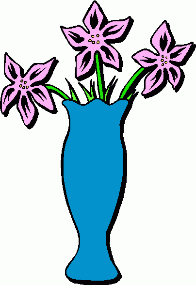404x588 Flowers In A Vase Clip Art Clipart Panda