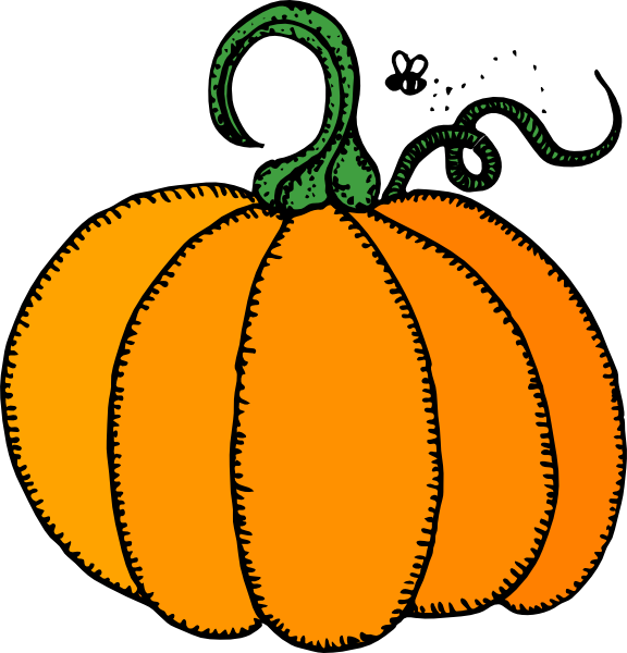 576x600 Pumpkin Clip Art Free Vector 4vector