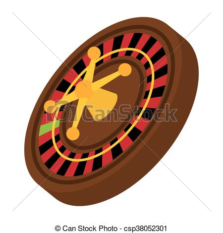 450x470 Roulette Icon. Casino And Las Vegas Design. Vector Graphic