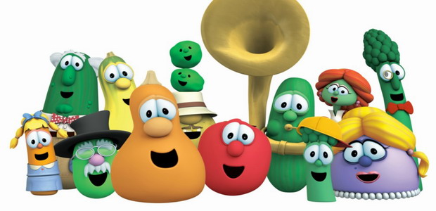 620x300 Veggie Tales Coloring Pages