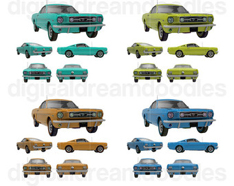 340x270 Car Clipart Classic Car Graphic Thunderbird Vintage Car
