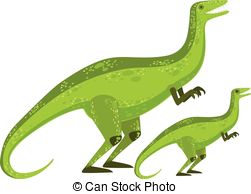 251x194 Illustration Of Red Velociraptor Dinosaur Clip Art Vector