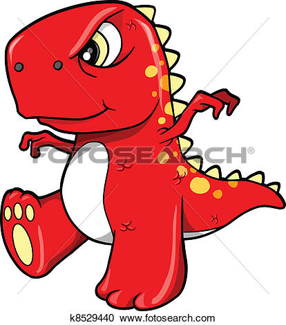 414x470 Velociraptor Clipart Red
