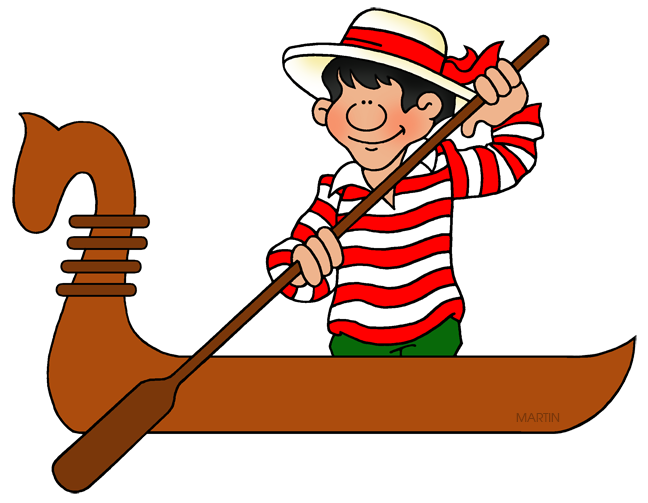 648x503 Europe Clip Art By Phillip Martin, Italian In Venice