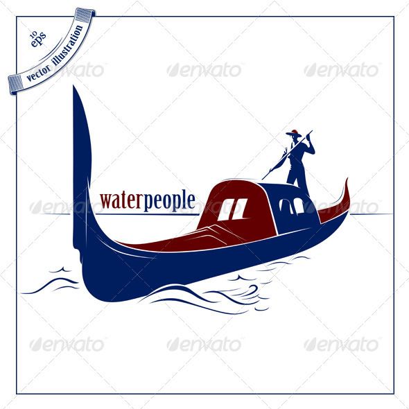 590x590 Venice Boat Boating, Font Logo And Vector Graphics