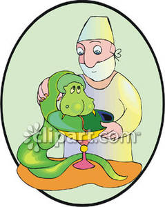 239x300 Lab Guy Milking Venom From A Rattlesnake