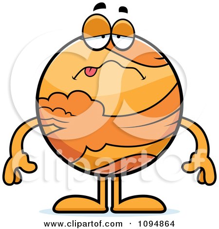 450x470 Clipart Sad Planet Venus