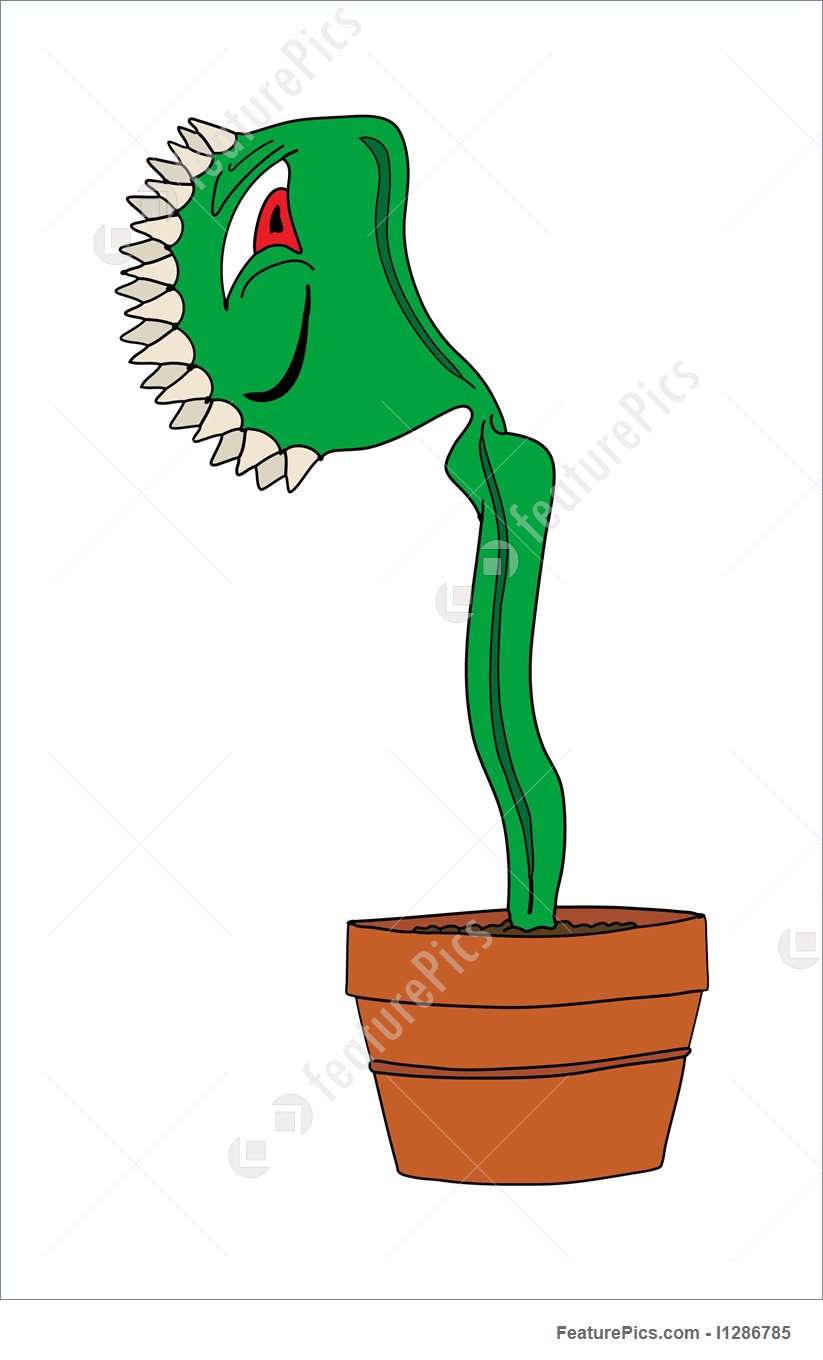 823x1360 Illustration Of Venus Fly Trap