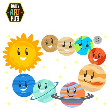 350x350 Planets Clipart Teaching Resources Teachers Pay Teachers