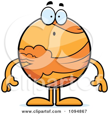 450x470 Clipart Waving Planet Venus