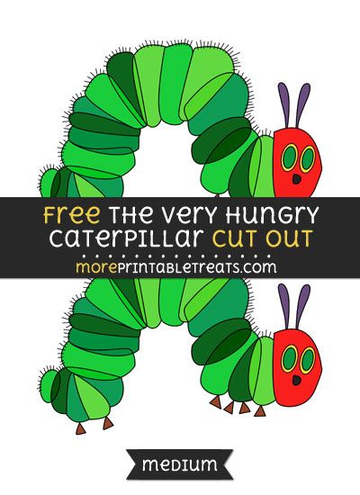400x550 Free The Very Hungry Caterpillar Cut Out