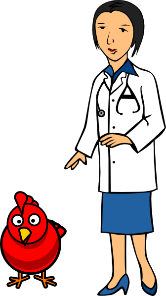 336x598 Doctor And Hen Clip Art