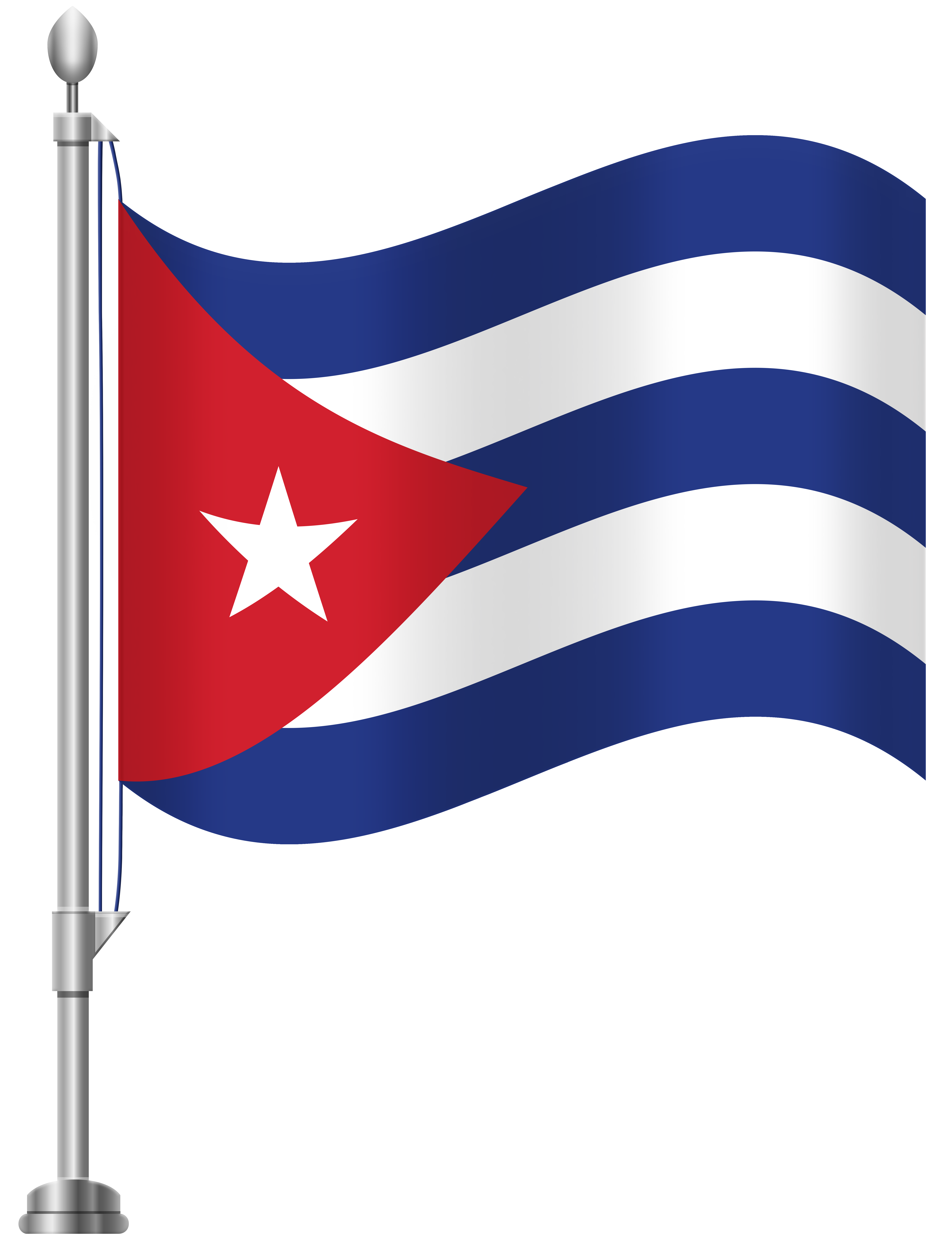 6141x8000 Cuba Flag Png Clip Art