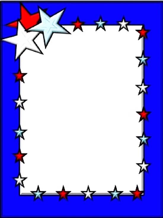 550x733 Veterans Day Border Clip Art