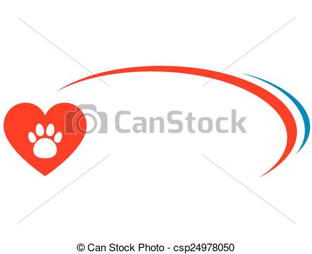 450x367 Veterinarian Background With Heart. Veterinarian Background