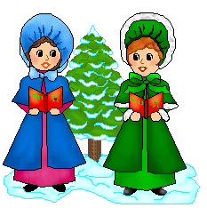 233x234 Victorian Christmas Carolers Clipart Happy Holidays!