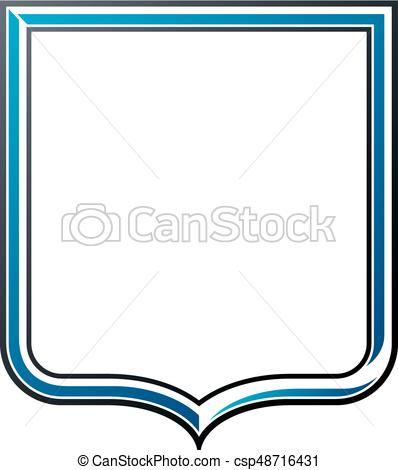 398x470 Victorian Art Vector Frame With Blank Copy Space, Vintage