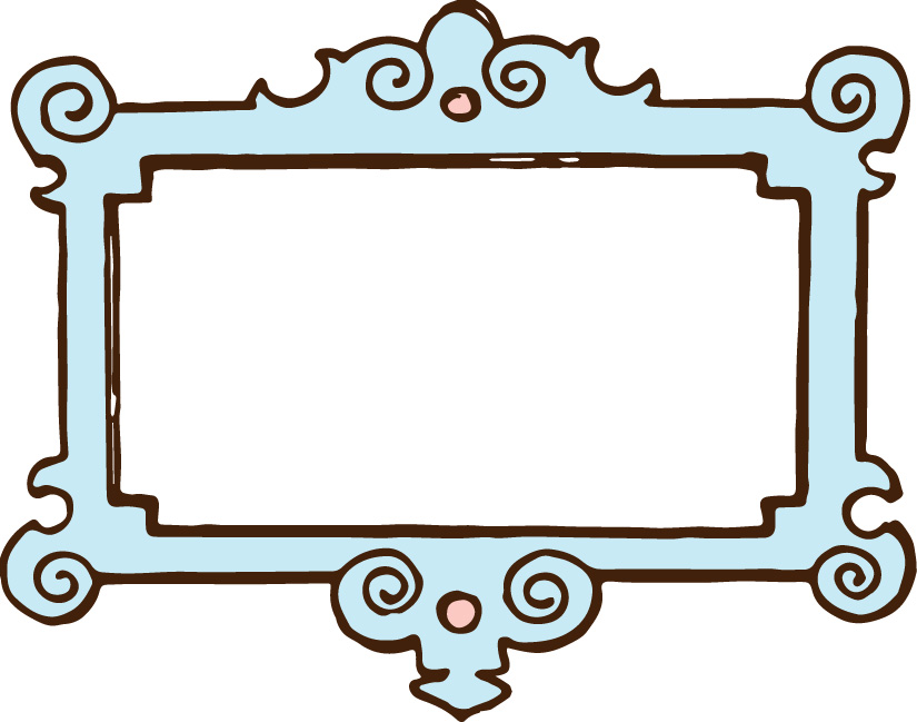 825x649 Clip Art Vintage Frame Oh So Nifty Graphics Black Antique Design