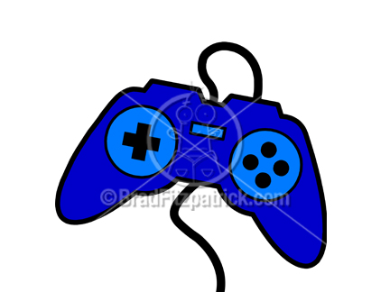 432x324 Cartoon Video Game Controller Illustration Royalty Free Video