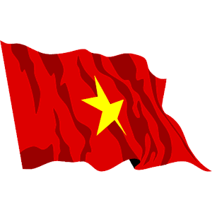 300x300 Vietnam Flag Cliparts