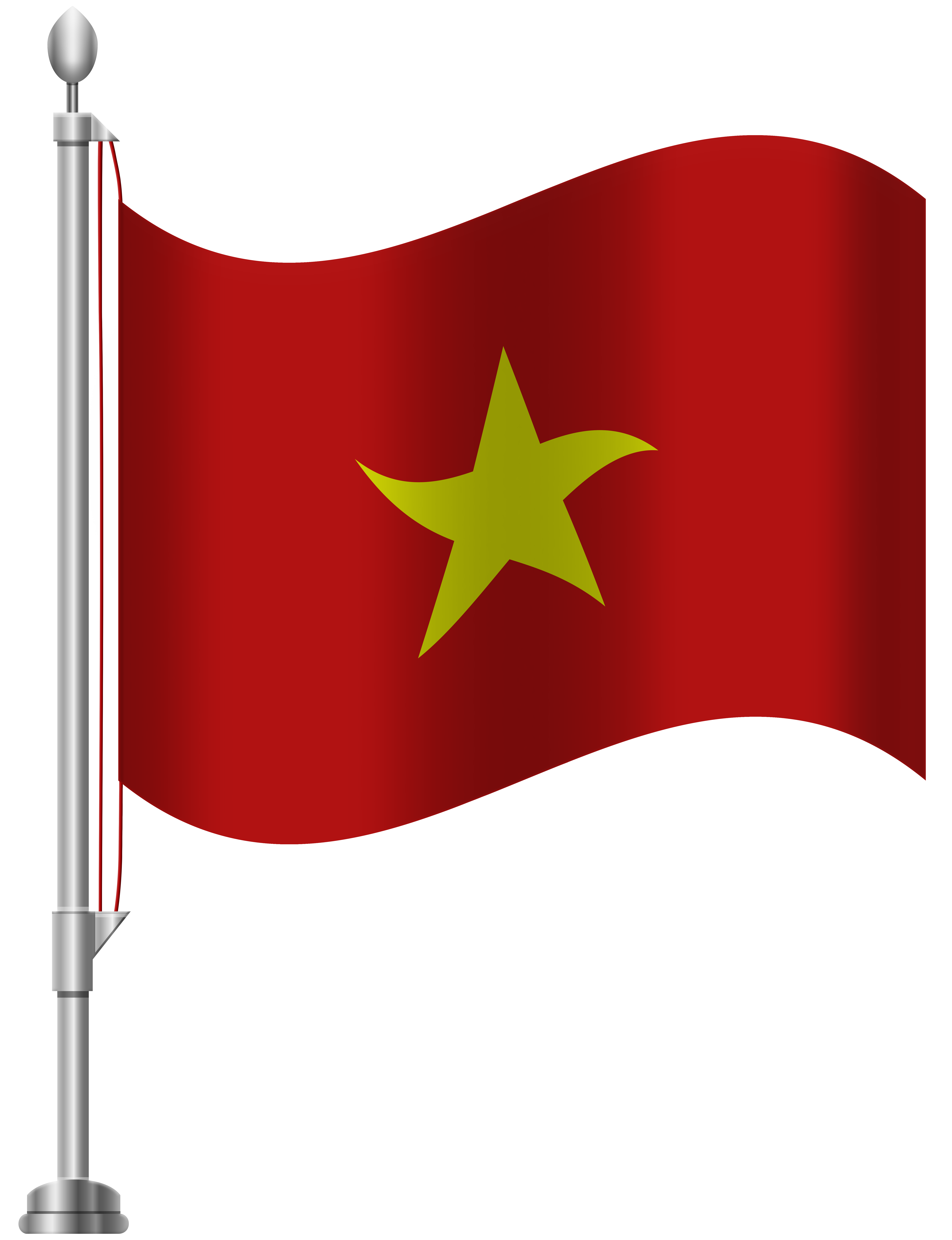 6141x8000 Vietnam Flag Png Clip Art
