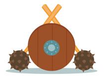 210x153 Free Vikings Clipart