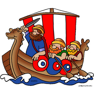 300x300 Clip Art Of A Viking Ship By Clipart Panda