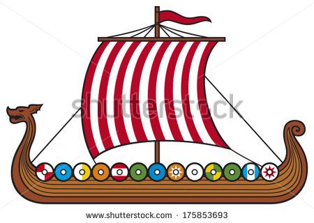 Viking Ship Clipart