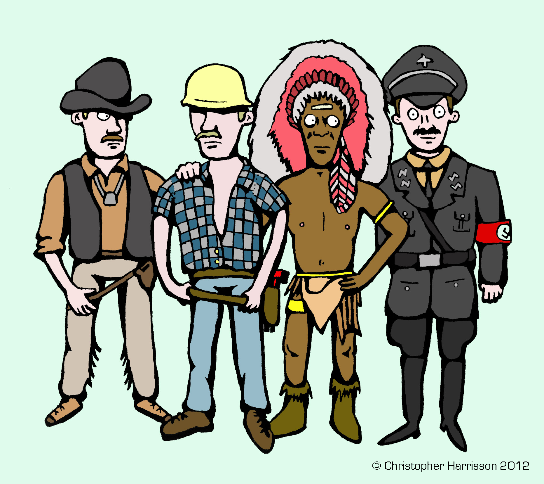 1864x1656 Village People Clipart