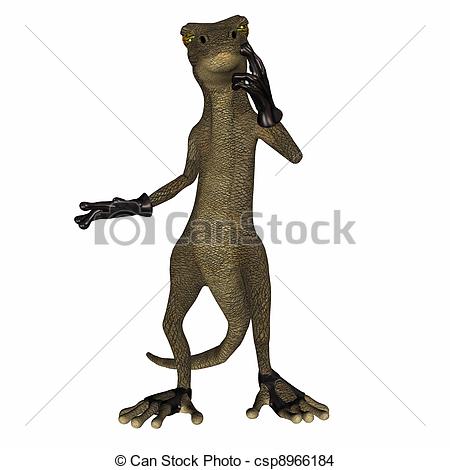 450x470 Salamander The Villain. Illustration Of An Evil Salamander