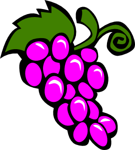 270x299 Grapes Vine Clip Art Free Vector 4vector