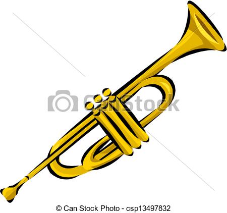 450x422 Enjoyable Ideas Trumpet Clipart Clip Art Free Panda Images Black