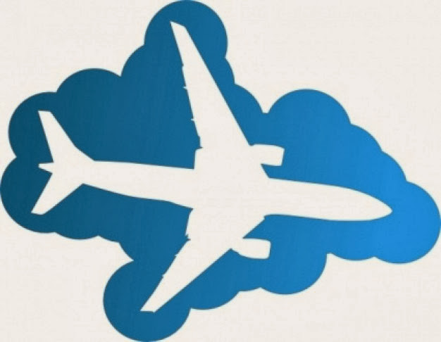 626x486 Vintage Airplane Clipart