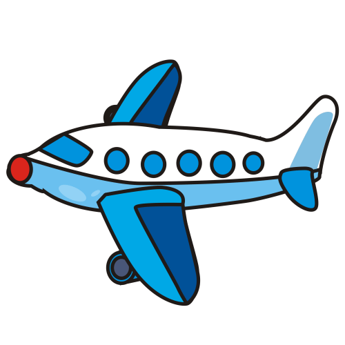 500x500 Airplane Clipart Flight Clipart Clipartix