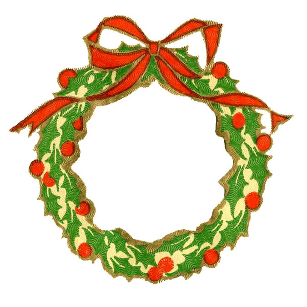 1024x1024 Vintage Christmas Clipart Pizza Clipart