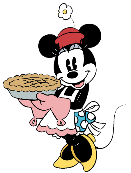 450x593 Vintage Clipart Minnie Mouse