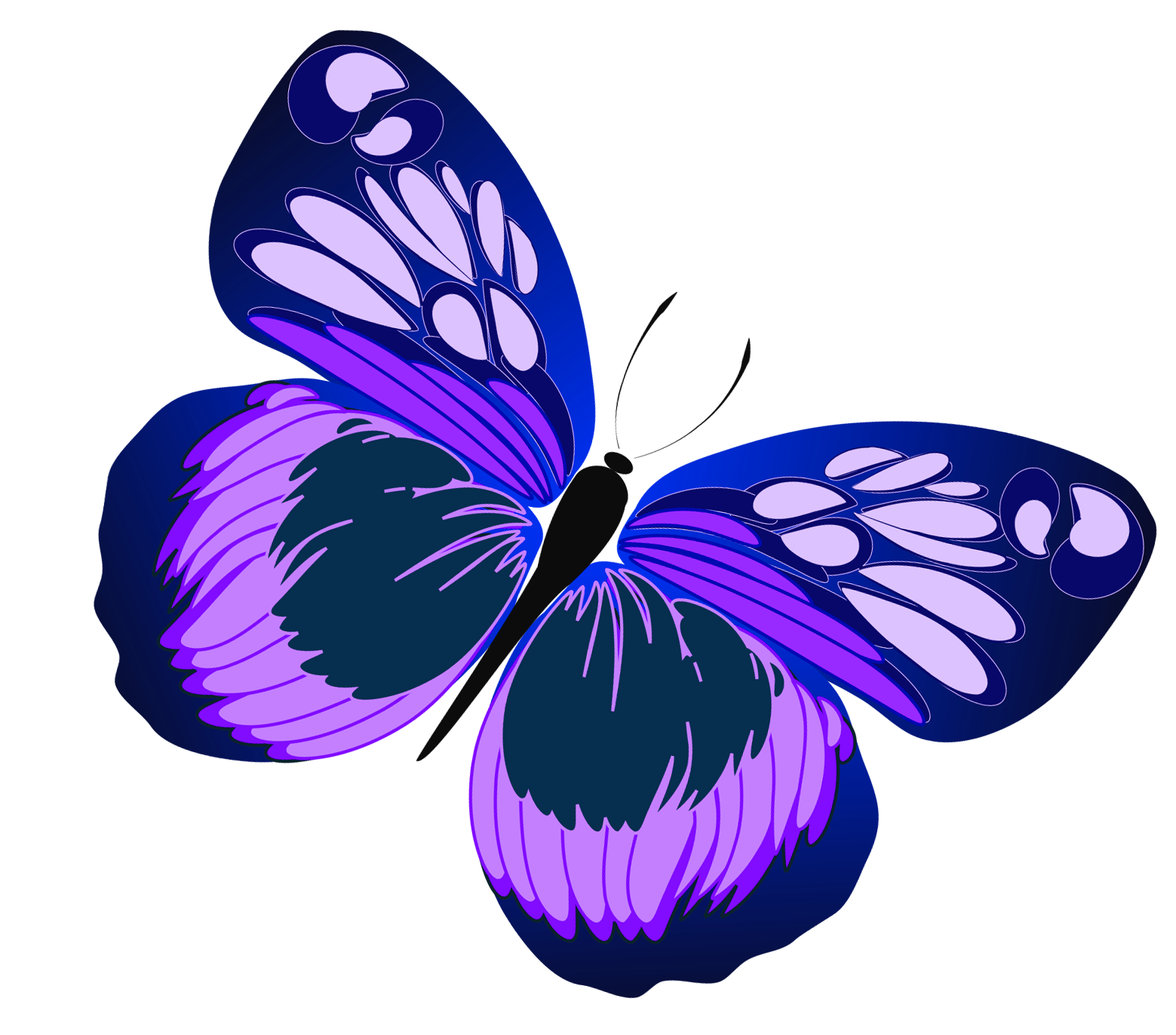 1559x1372 Collection Of Purple Butterfly And Flower Clipart High