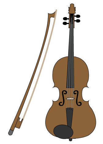 335x466 Violin Clip Art Violin Digital Download Violin Vector
