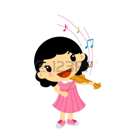 450x450 Violin Clip Art Image Black And White