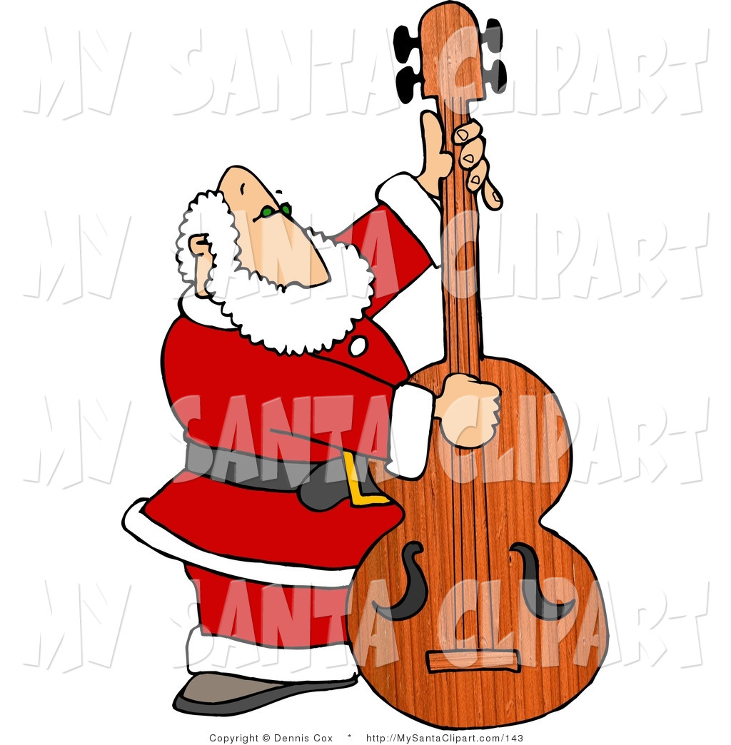 1024x1044 Christmas Violin Clipart
