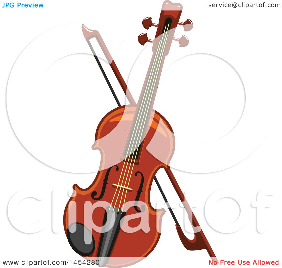 1080x1024 Clipart Graphic Of A Violin And Bow