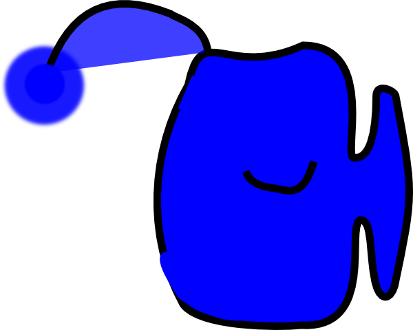 600x480 Viper Fish Clip Art