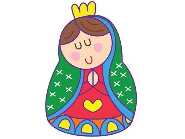 619x464 Caricaturas La Caricatura De La Guadalupana Conquista A Los