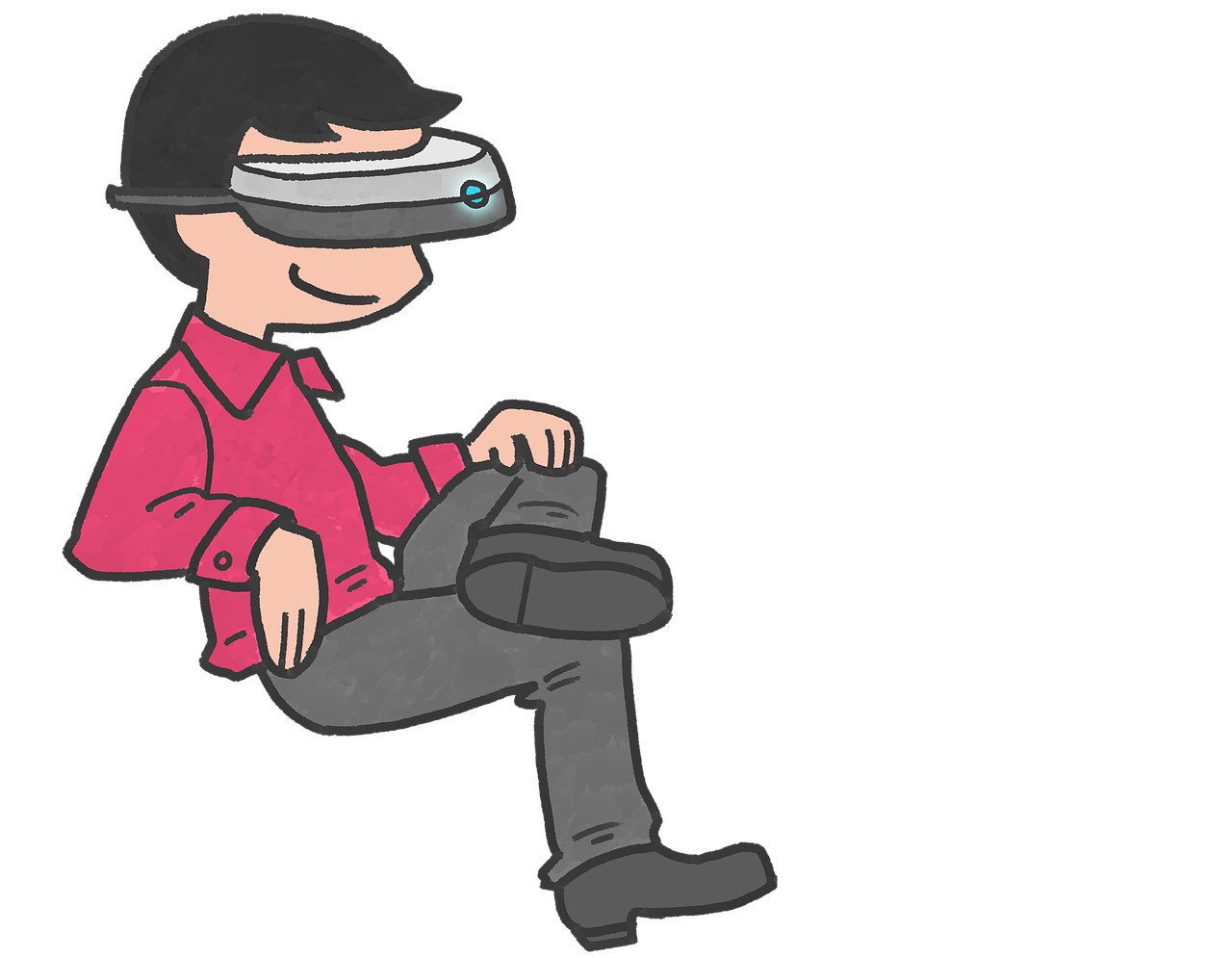 1280x995 Virtual Reality Clipart Oculus